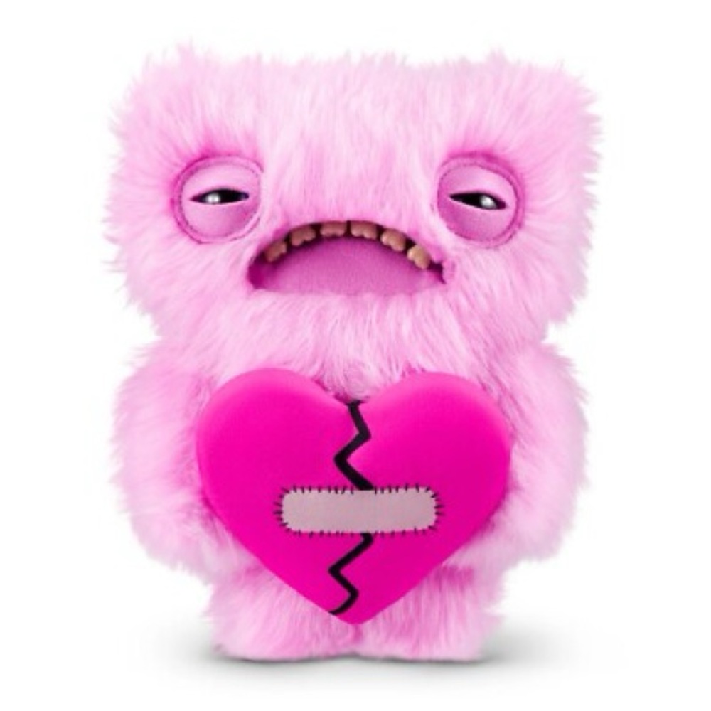 The Fuggler PINK LOVE FUGG Valentine's Day Funny Ugly Monster 9" Collectible - Picture 6 of 6